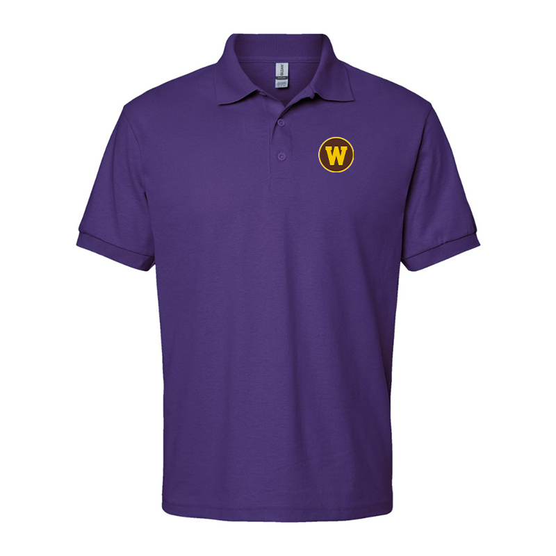 Men's   Western Michigan Broncos  Gildan Dry Blend Jersey Polo